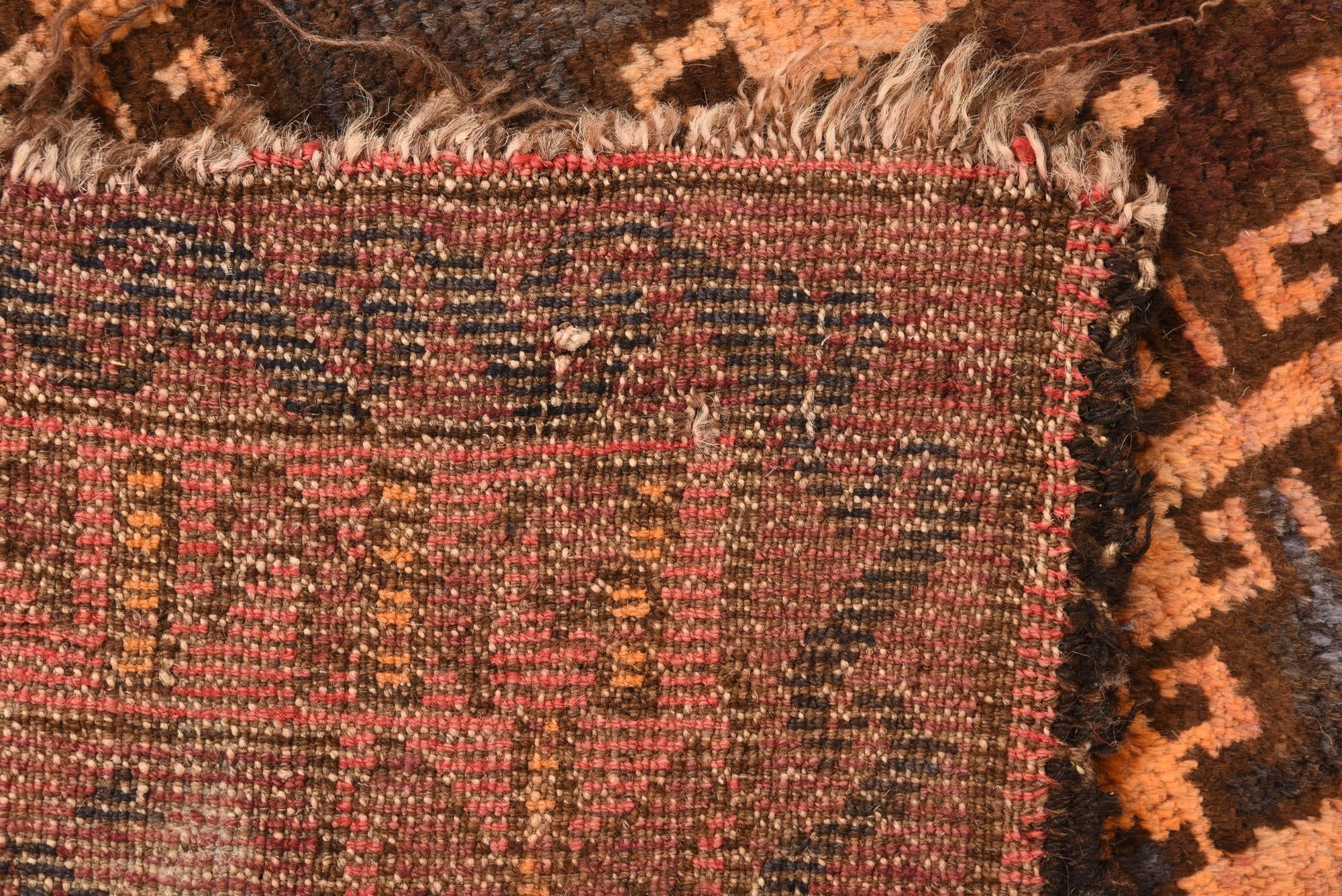 4' 7 x 6' 7 Hand Knotted Balouch Persian Wool Rug