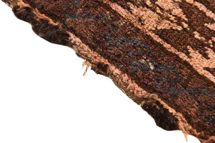 Detail image of 4' 7 x 6' 7 Hand Knotted Balouch Persian Wool Rug