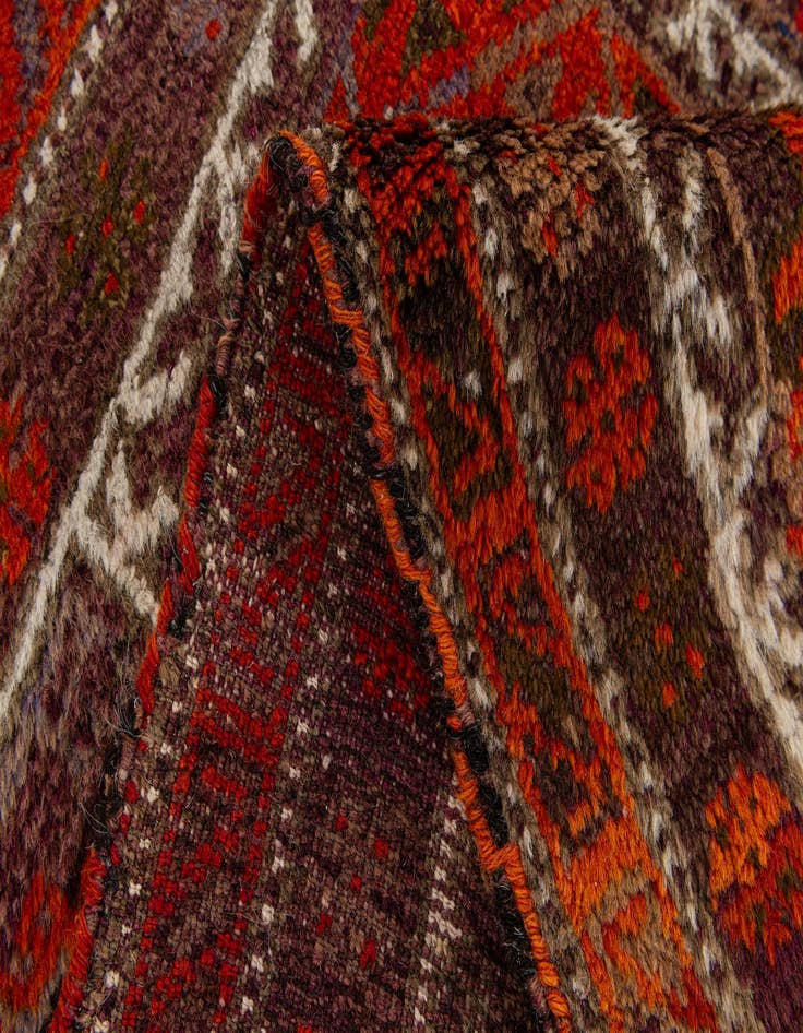 Detail image of 3' 1 x 4' 5  Hand Knotted Balouch Persian Wool Rug