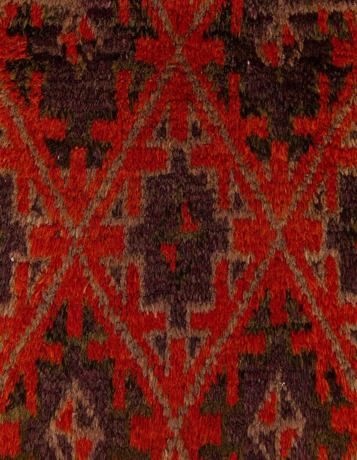 Detail image of 3' 1 x 4' 5  Hand Knotted Balouch Persian Wool Rug