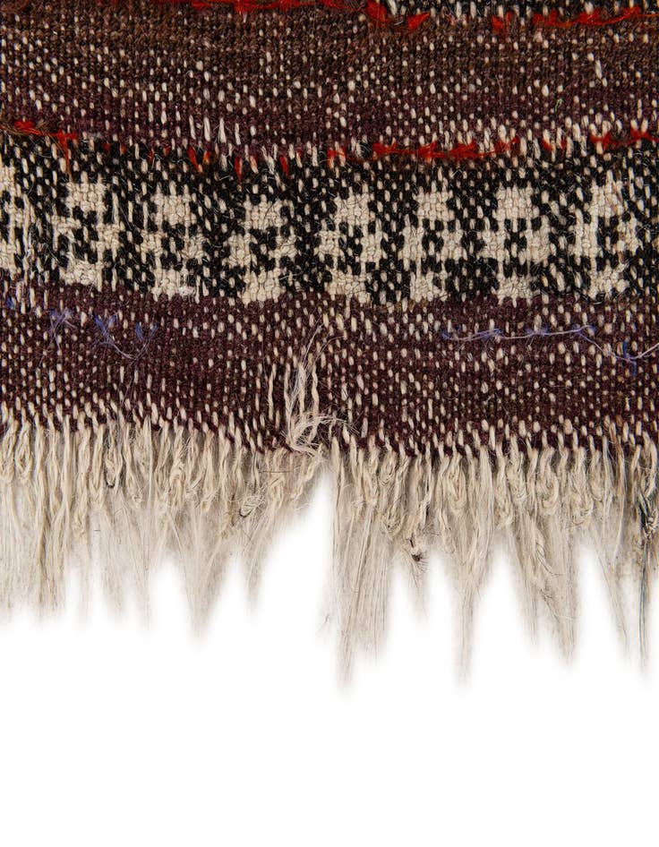 Detail image of 3' 1 x 4' 5  Hand Knotted Balouch Persian Wool Rug