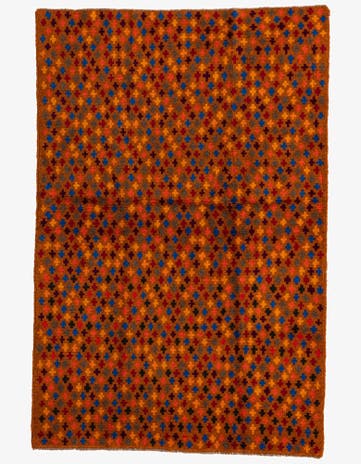 4' x 6' Hand Knotted Balouch Wool Rug