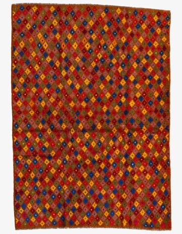 4' 1 x 5' 8 Hand Knotted Balouch Wool Rug