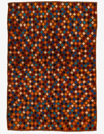 4' 1 x 6' Hand Knotted Balouch Wool Rug