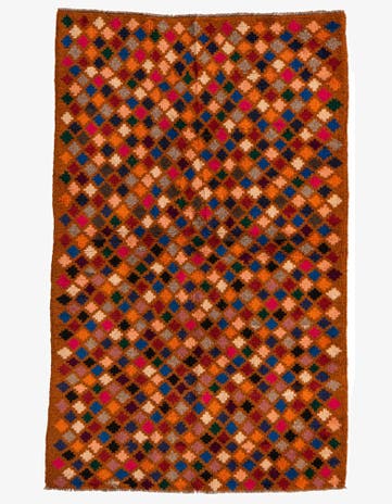 3' 9 x 6' 10 Hand Knotted Balouch Wool Rug