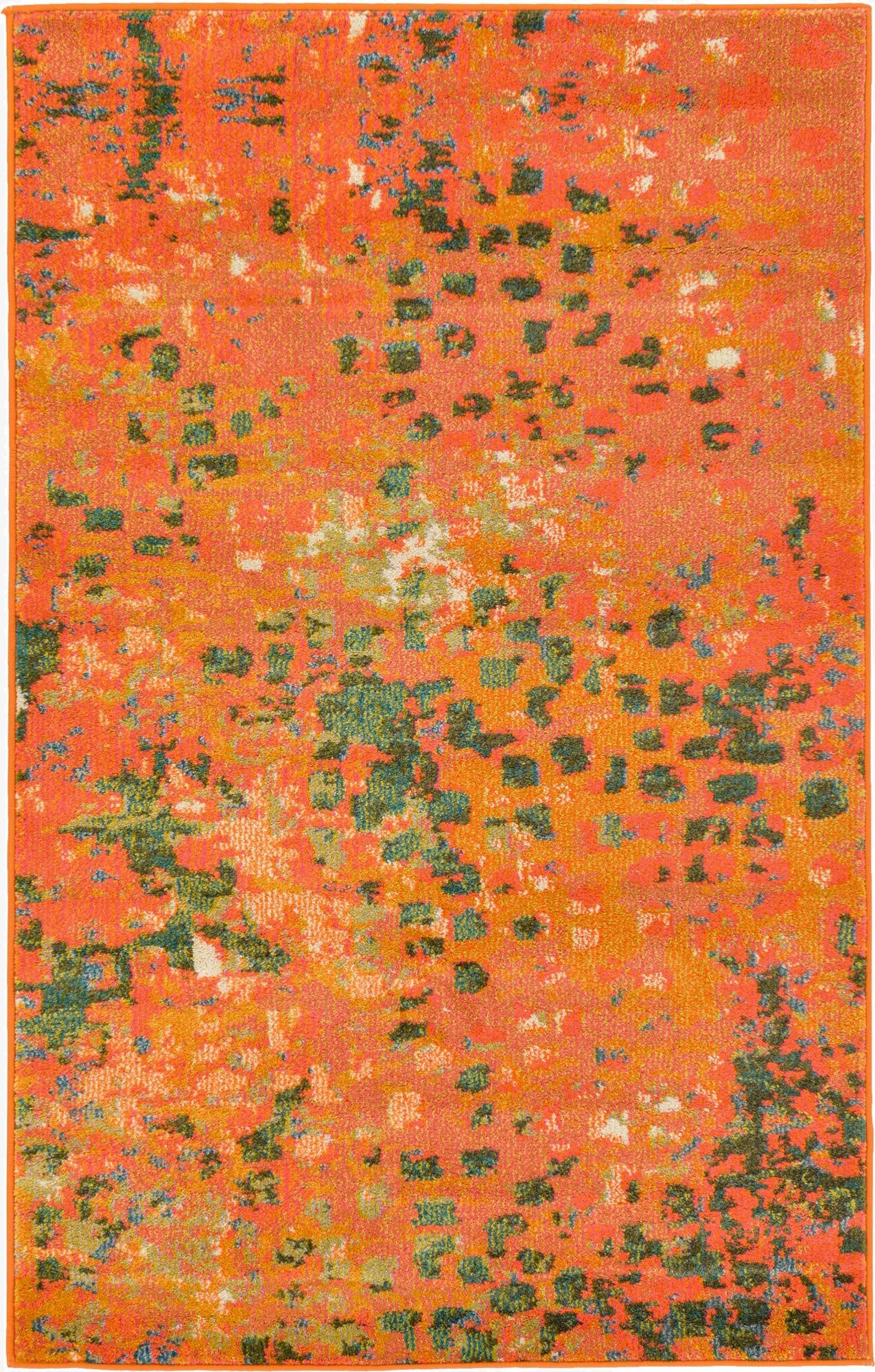 3' 3 x 5' 3  Washable Barcelona Rug