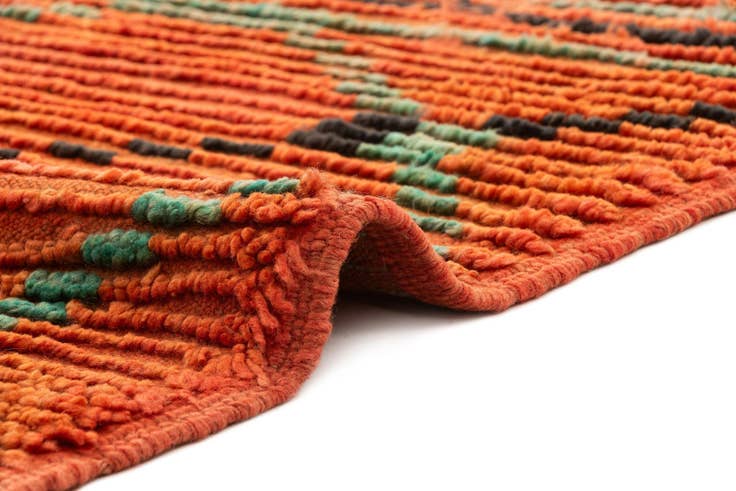 Detail image of 5' 4 x 11' 2 Berber Rug