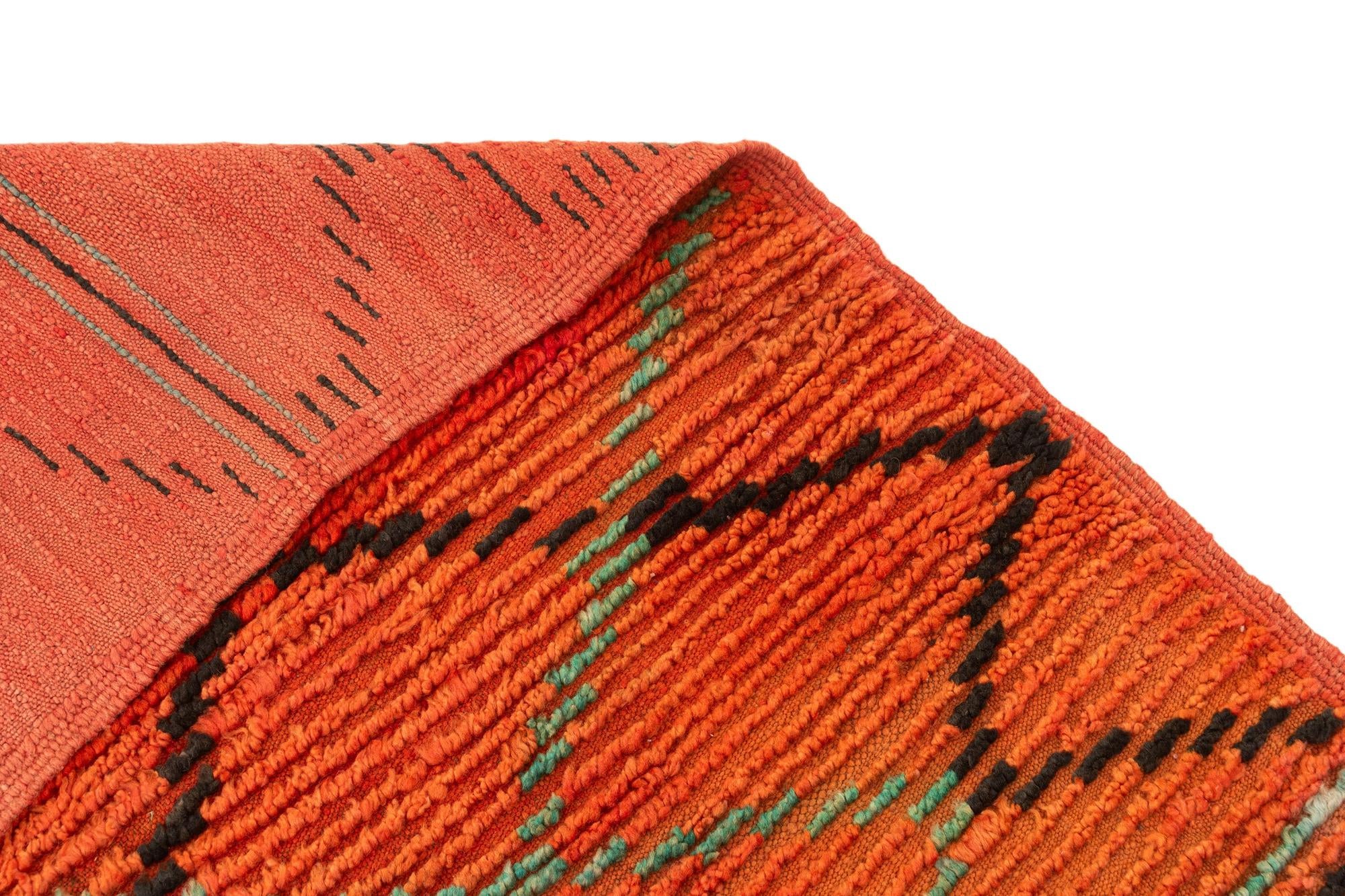 5' 4 x 11' 2 Berber Rug