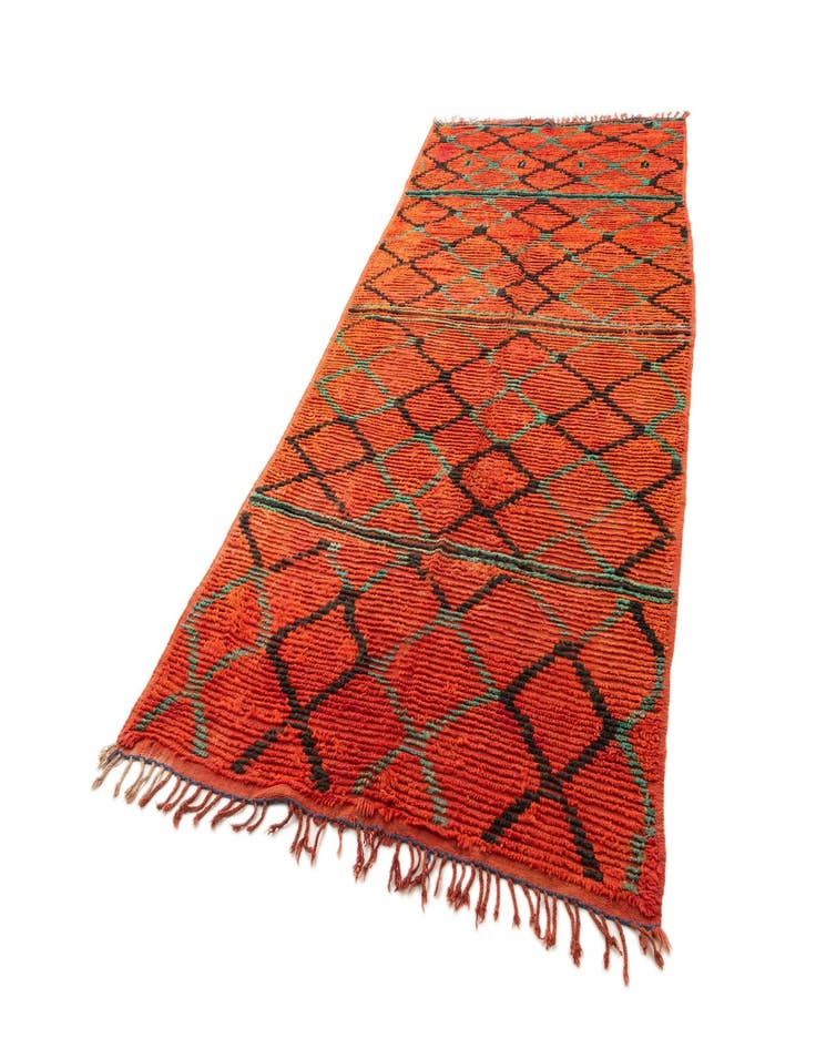 Detail image of 5' 4 x 11' 2 Berber Rug