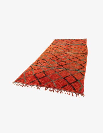 5' 4 x 11' 2 Berber Rug