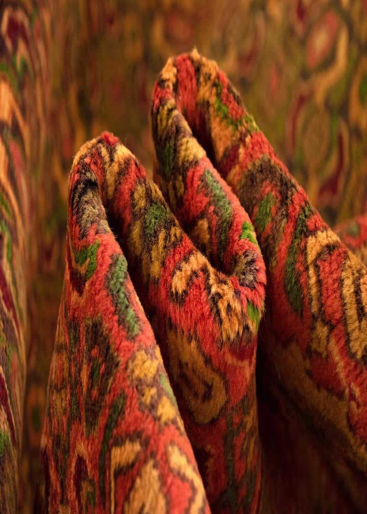 9' 7 x 12' 3 Hand Knotted Bidjar Persian Wool Rug