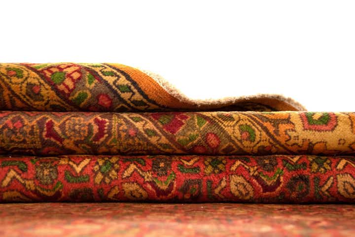 9' 7 x 12' 3 Hand Knotted Bidjar Persian Wool Rug