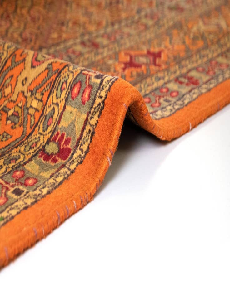 Detail image of 9' 7 x 12' 3 Hand Knotted Bidjar Persian Wool Rug