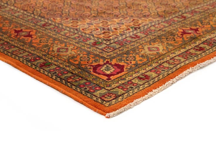 Detail image of 9' 7 x 12' 3 Hand Knotted Bidjar Persian Wool Rug