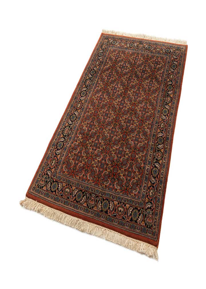 4' x 6' 7 Hand Knotted Bidjar Oriental Wool Rug