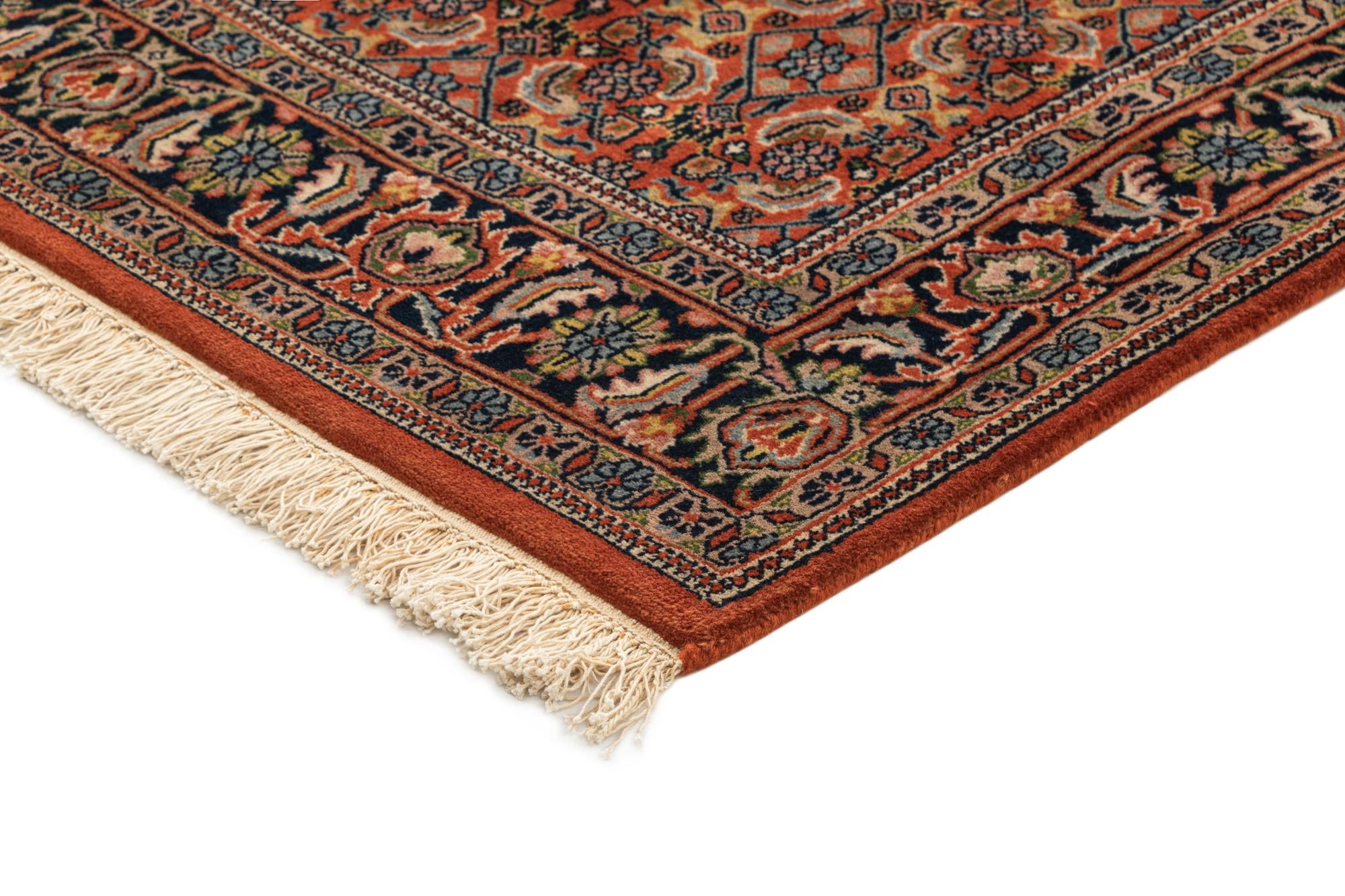 4' x 6' 7 Hand Knotted Bidjar Oriental Wool Rug