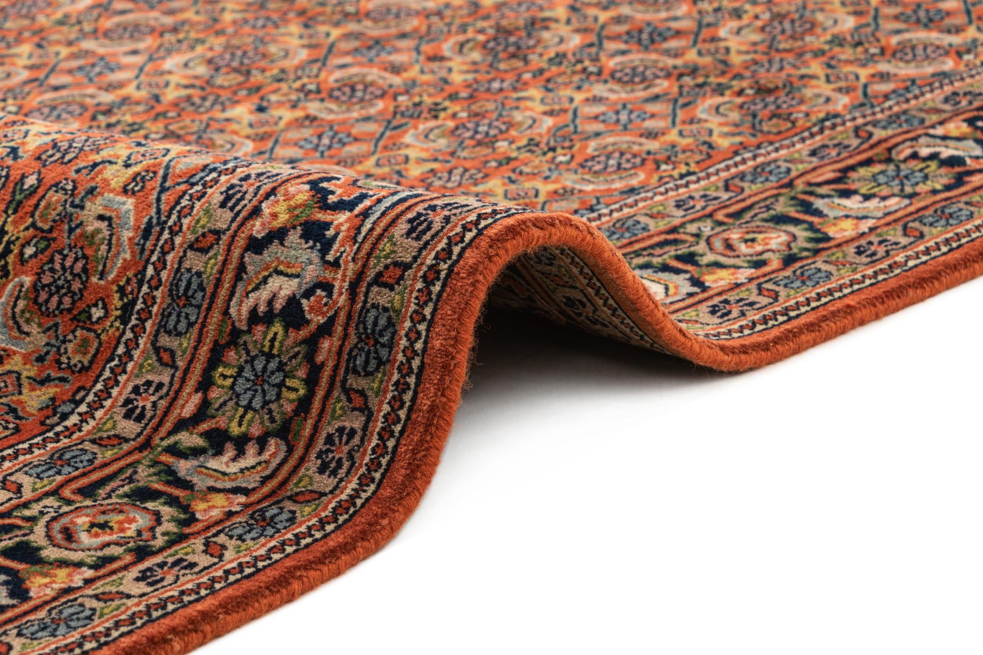 4' x 6' 7 Hand Knotted Bidjar Oriental Wool Rug