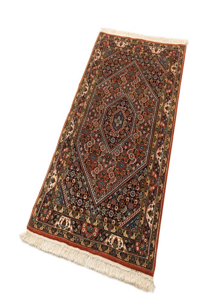 3' 3 x 5' 2 Hand Knotted Bidjar Oriental Wool Rug