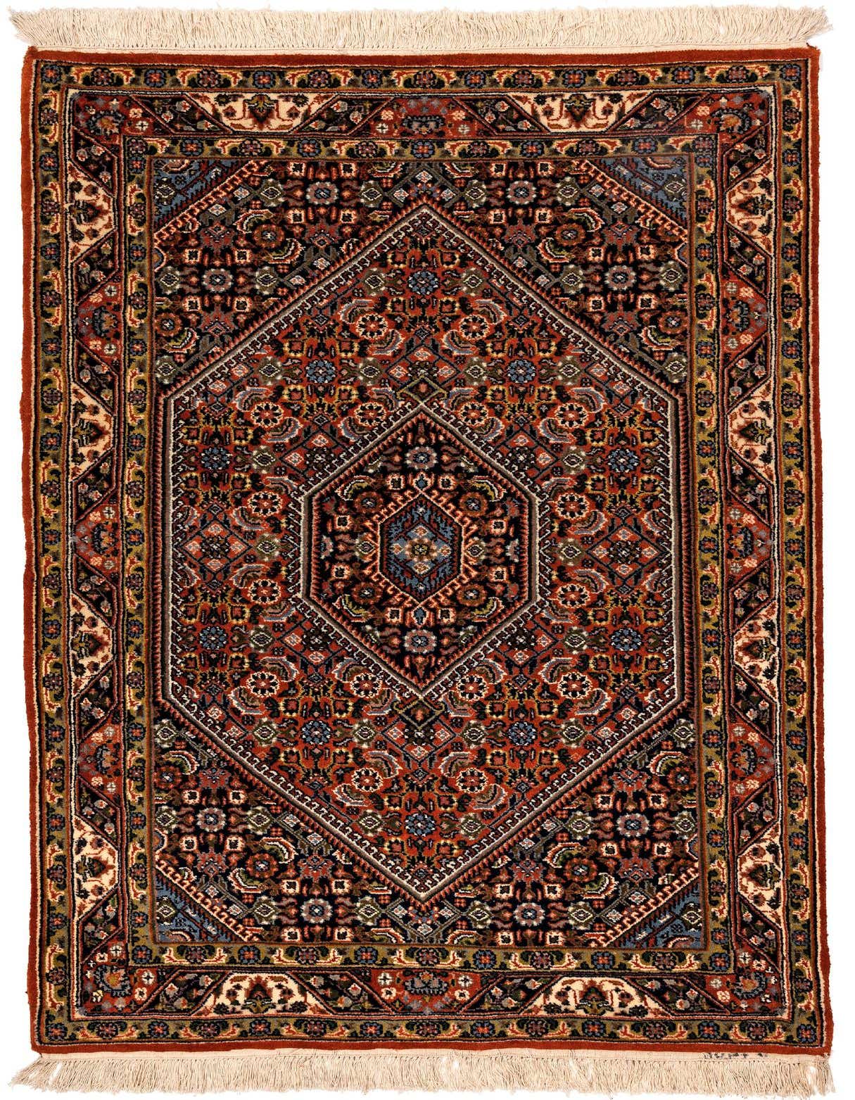 3' 3 x 5' 2 Hand Knotted Bidjar Oriental Wool Rug