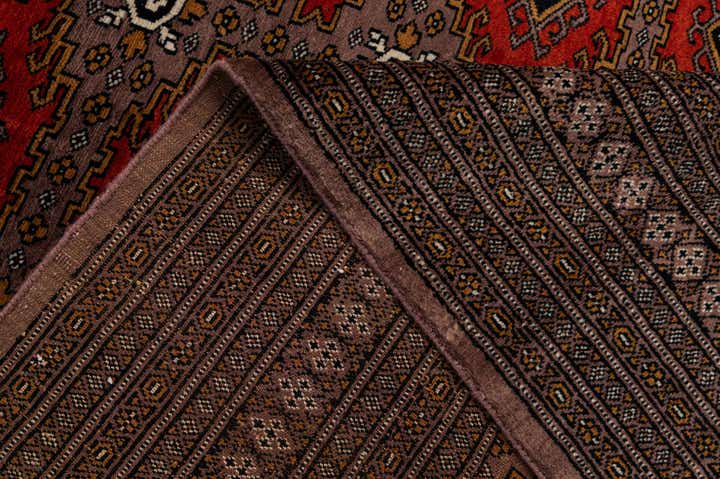 5' 3 x 7' 11 Hand Knotted Bokhara Oriental Wool Rug