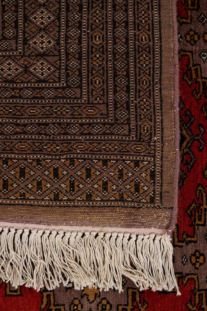 5' 3 x 7' 11 Hand Knotted Bokhara Oriental Wool Rug