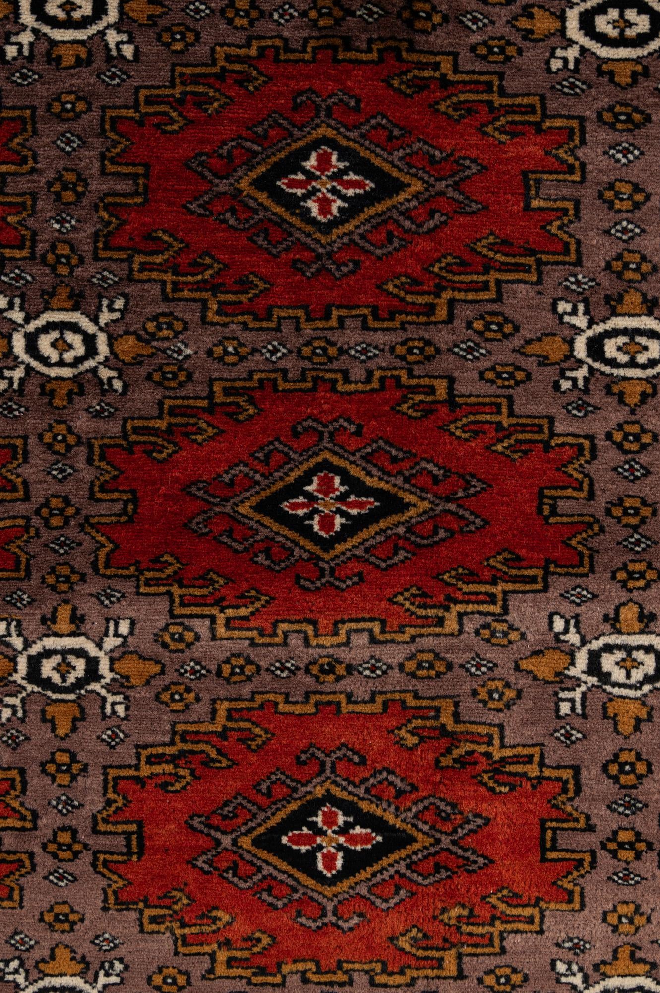 5' 3 x 7' 11 Hand Knotted Bokhara Oriental Wool Rug