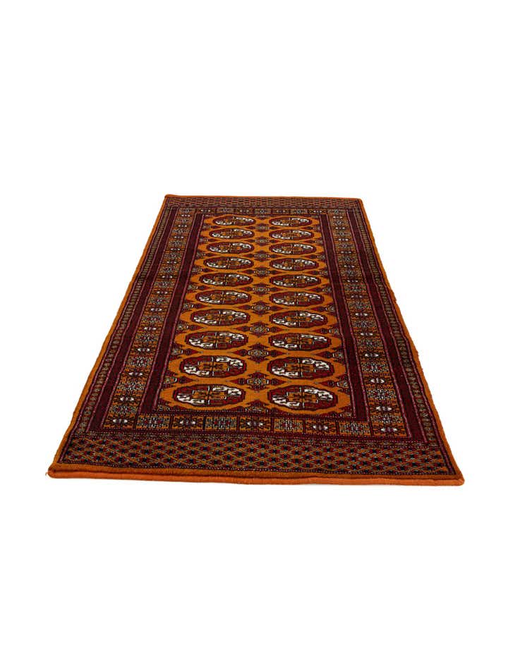 3' 1 x 5' 2 Hand Knotted Bokhara Oriental Wool Rug