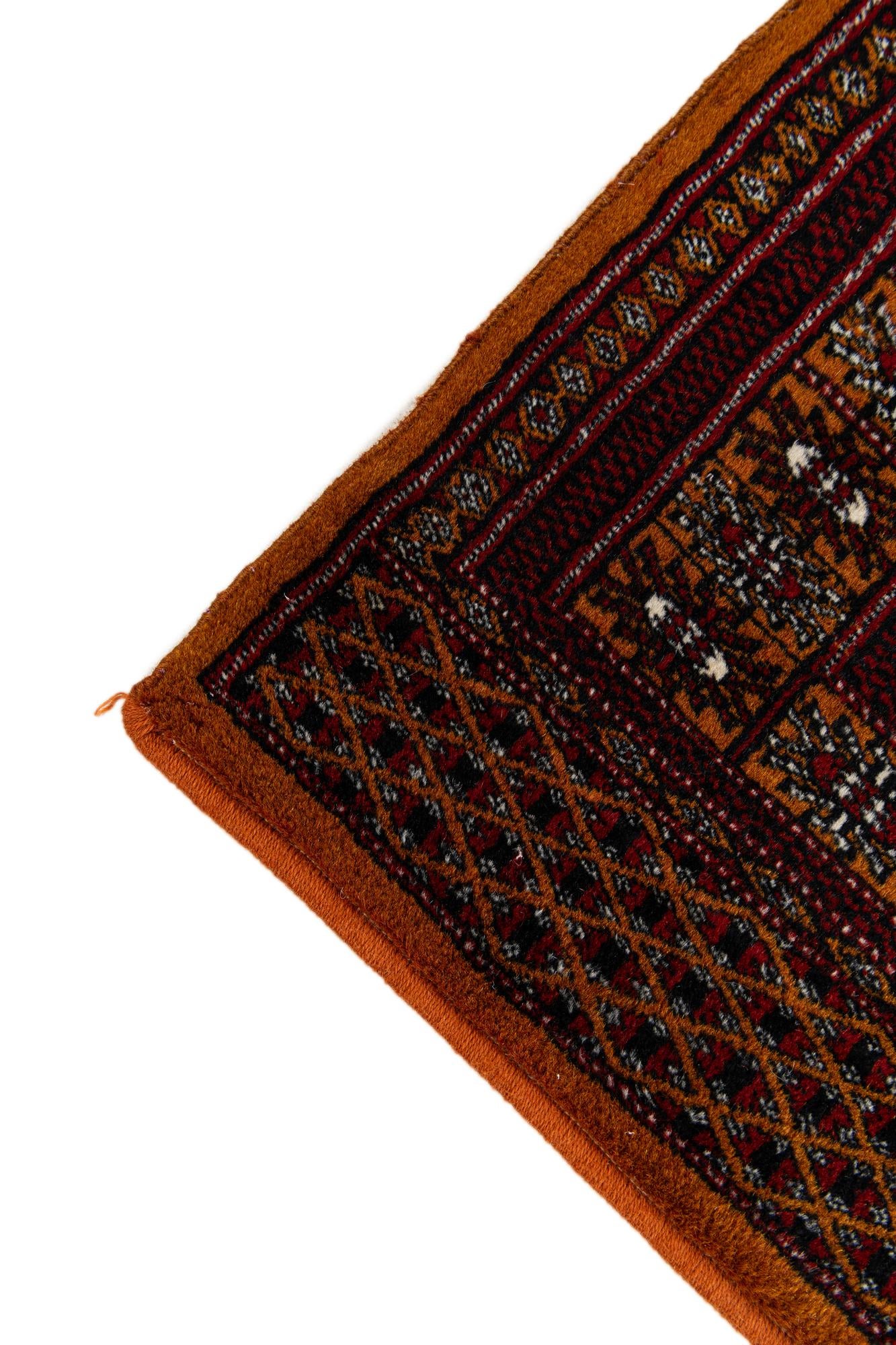 3' 1 x 5' 2 Hand Knotted Bokhara Oriental Wool Rug