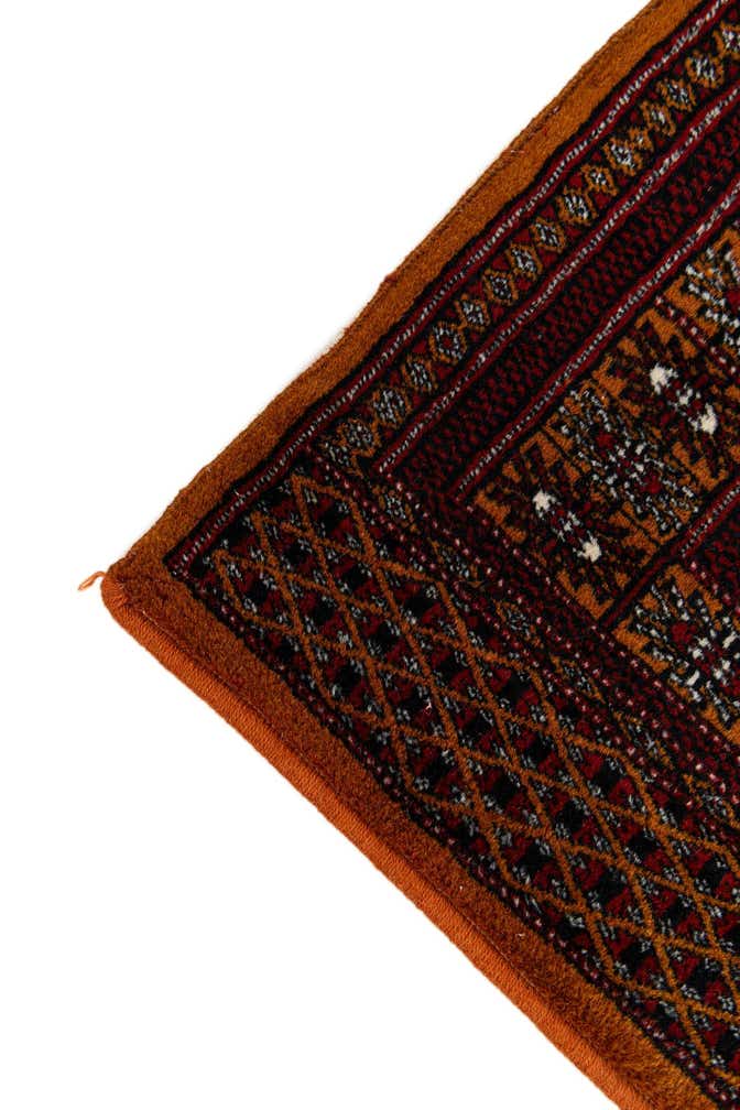 3' 1 x 5' 2 Hand Knotted Bokhara Oriental Wool Rug