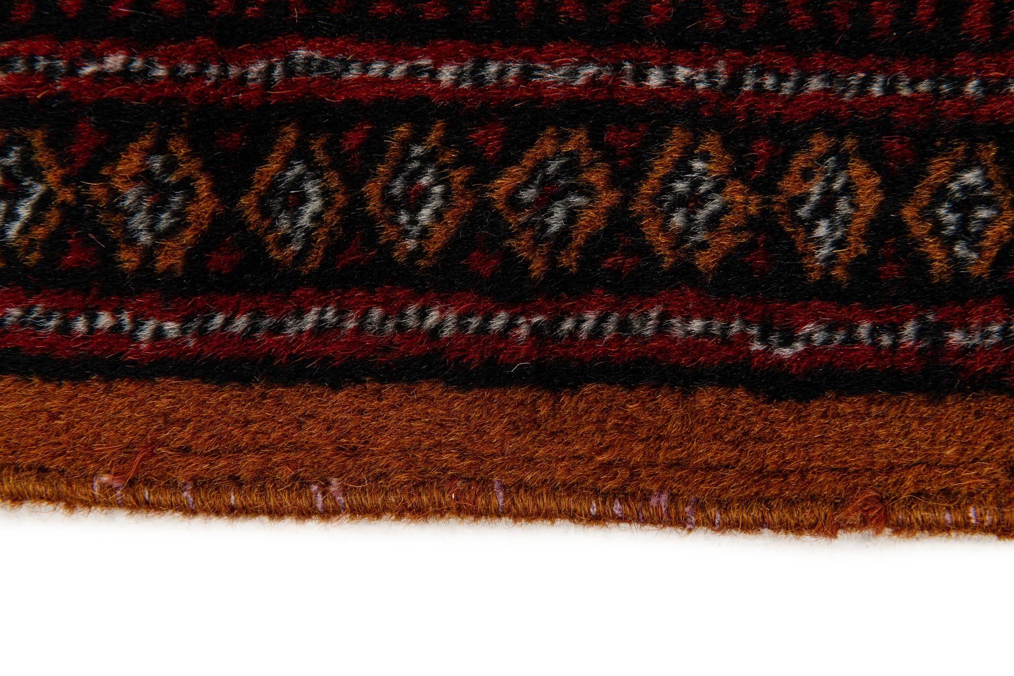 3' 1 x 5' 2 Hand Knotted Bokhara Oriental Wool Rug