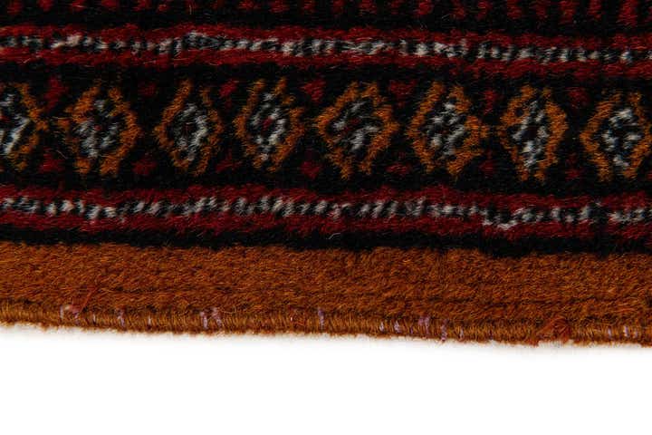 3' 1 x 5' 2 Hand Knotted Bokhara Oriental Wool Rug