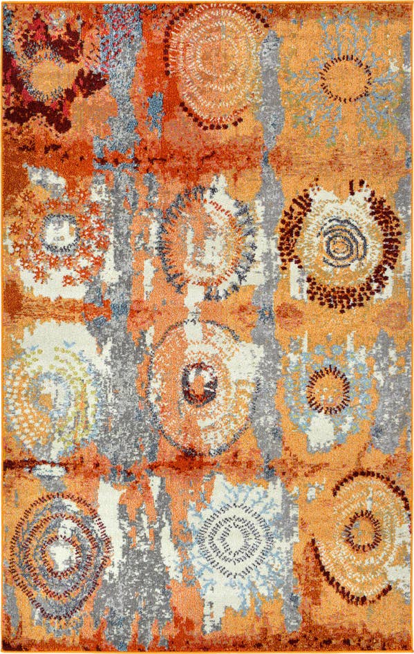 Detail image of 5' x 8' Washable Casablanca Rug