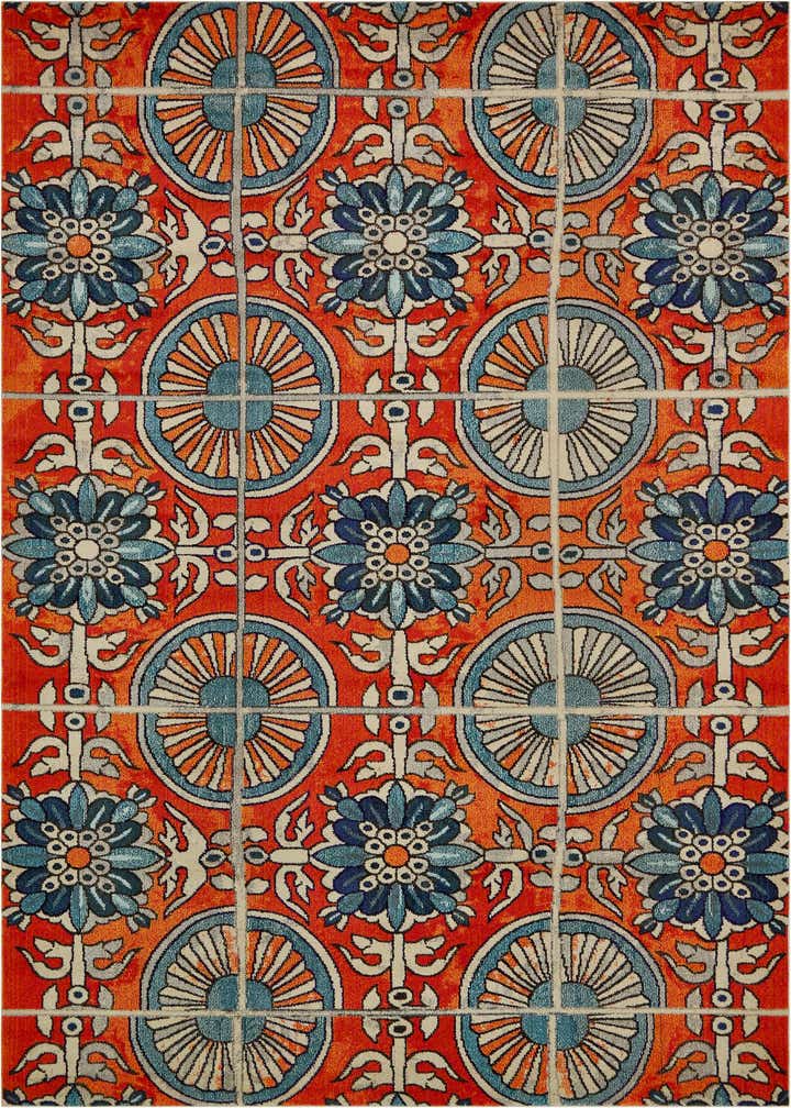 9' x 12' 2 Washable Casablanca Rug