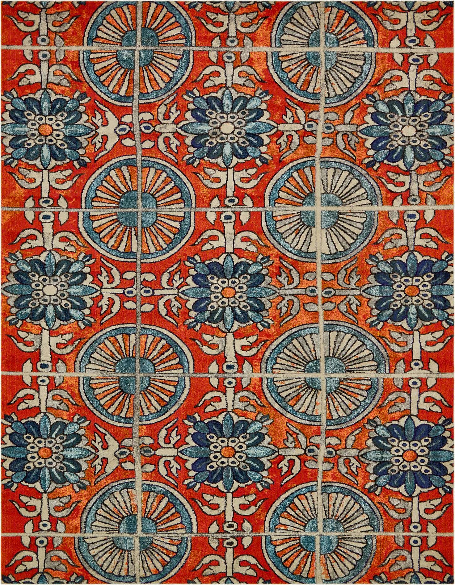 9' x 12' 2 Washable Casablanca Rug