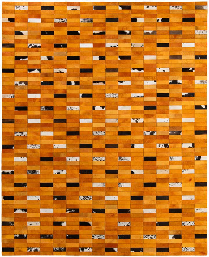8' x 9' 11 Cowhide - Patchwork Rug