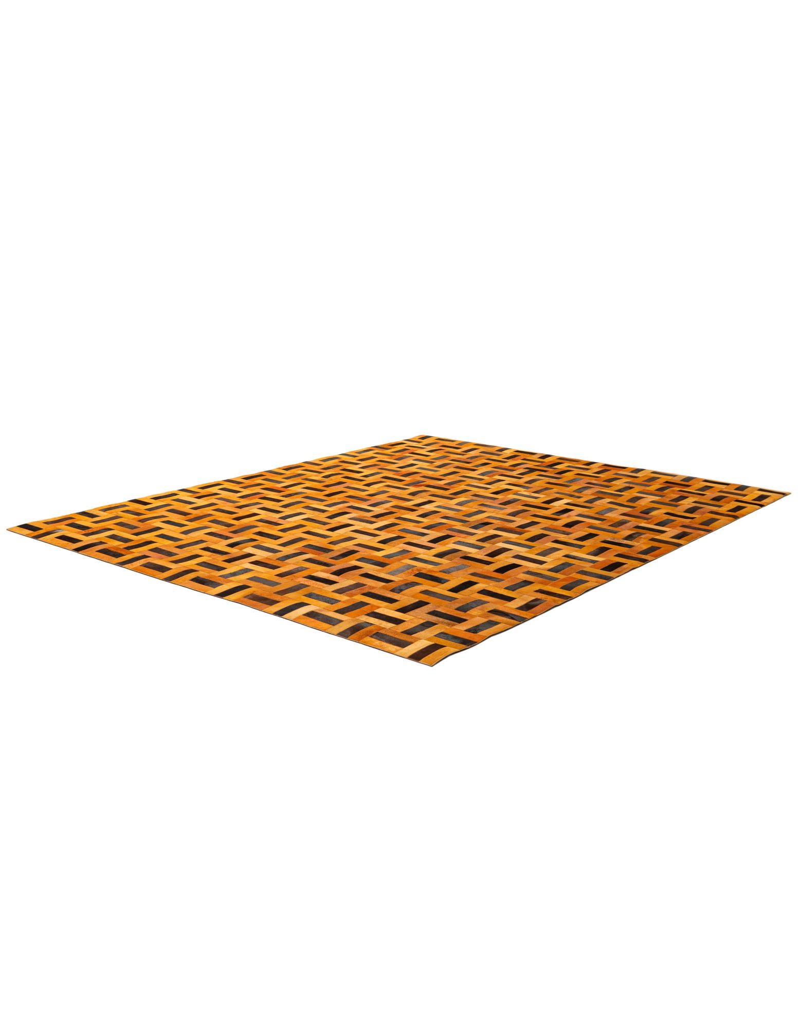 8' x 9' 11 Cowhide - Patchwork Rug