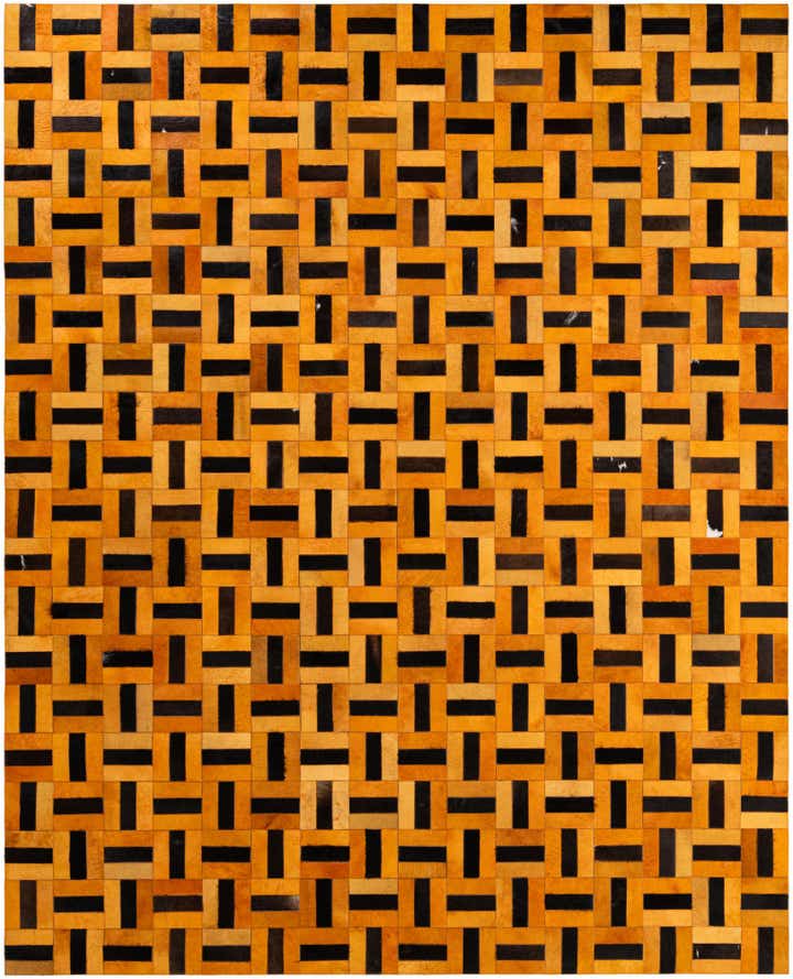 8' x 9' 11 Cowhide - Patchwork Rug
