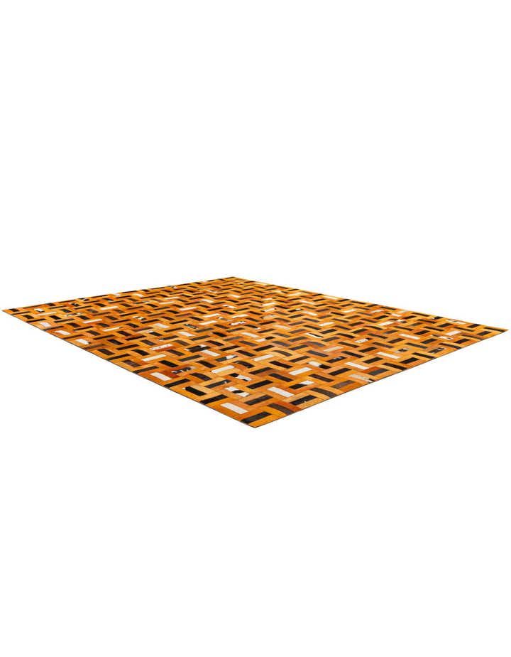 8' x 9' 11 Cowhide - Patchwork Rug