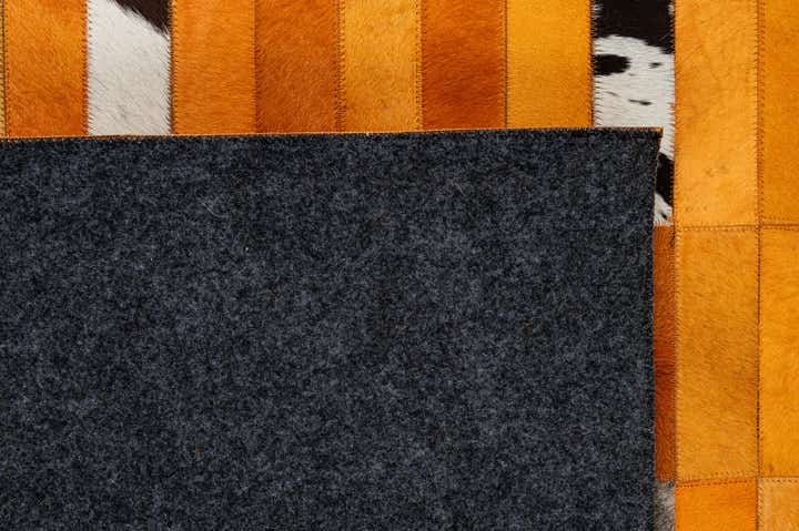8' x 9' 9 Cowhide - Patchwork Rug