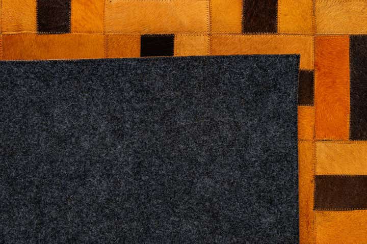 8' x 9' 9 Cowhide - Patchwork Rug