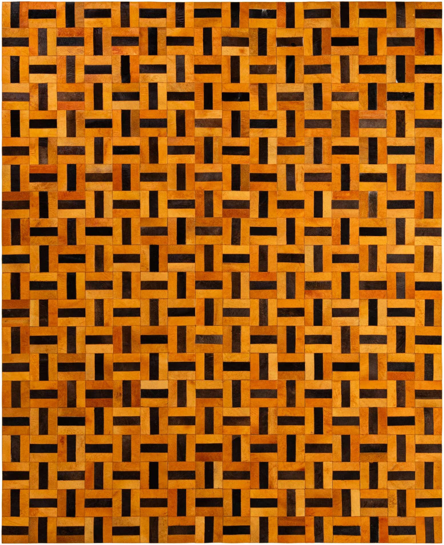 8' x 9' 9 Cowhide - Patchwork Rug