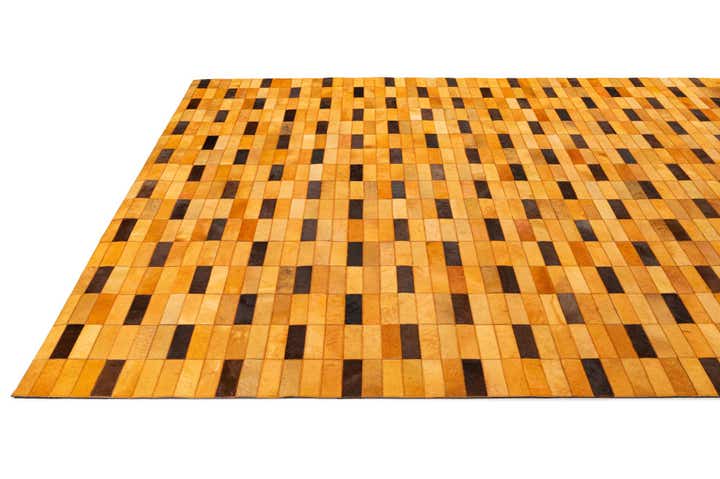 8' x 10' Cowhide - Patchwork Rug