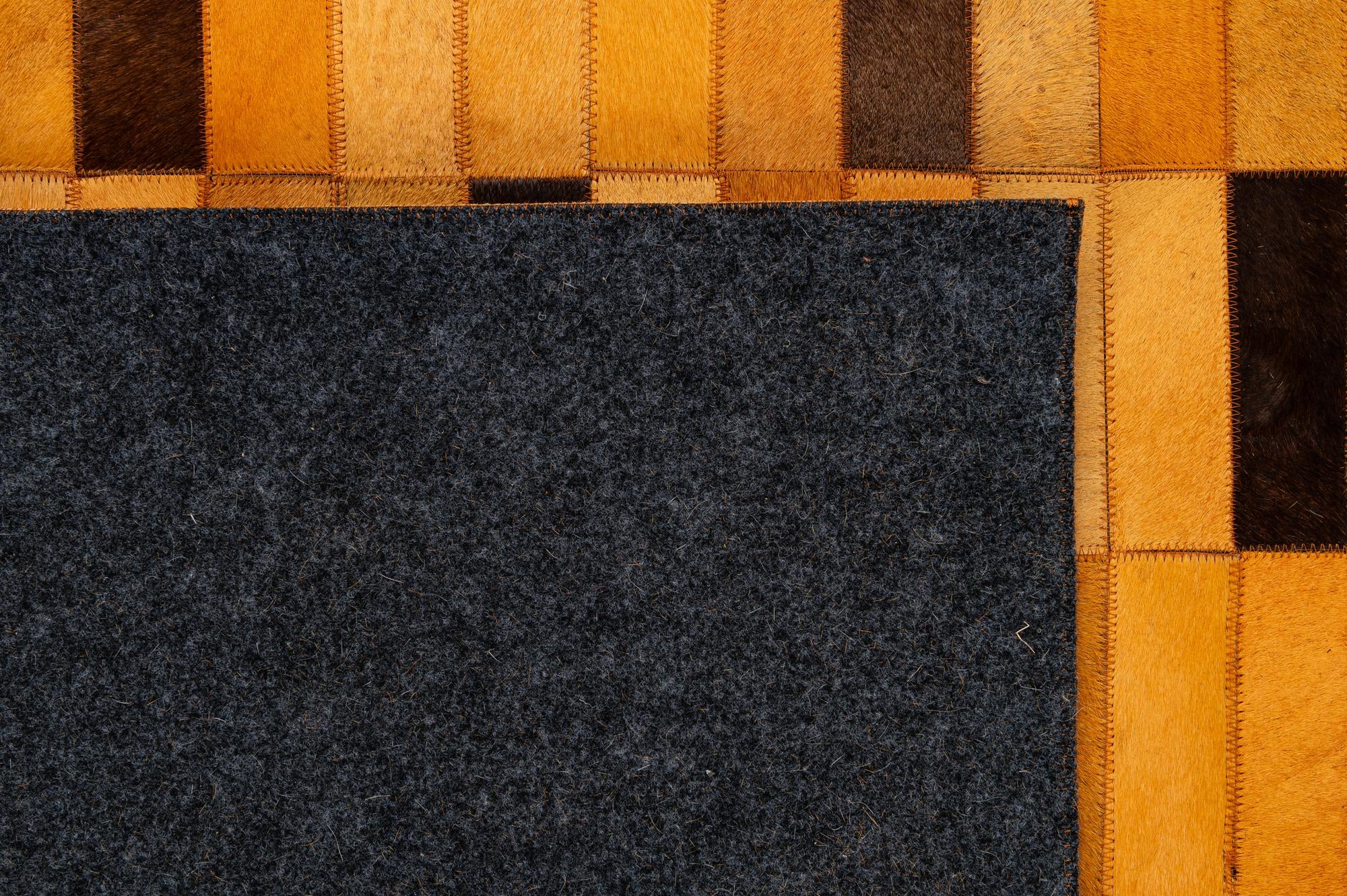 8' 1 x 10' 1 Cowhide - Patchwork Rug
