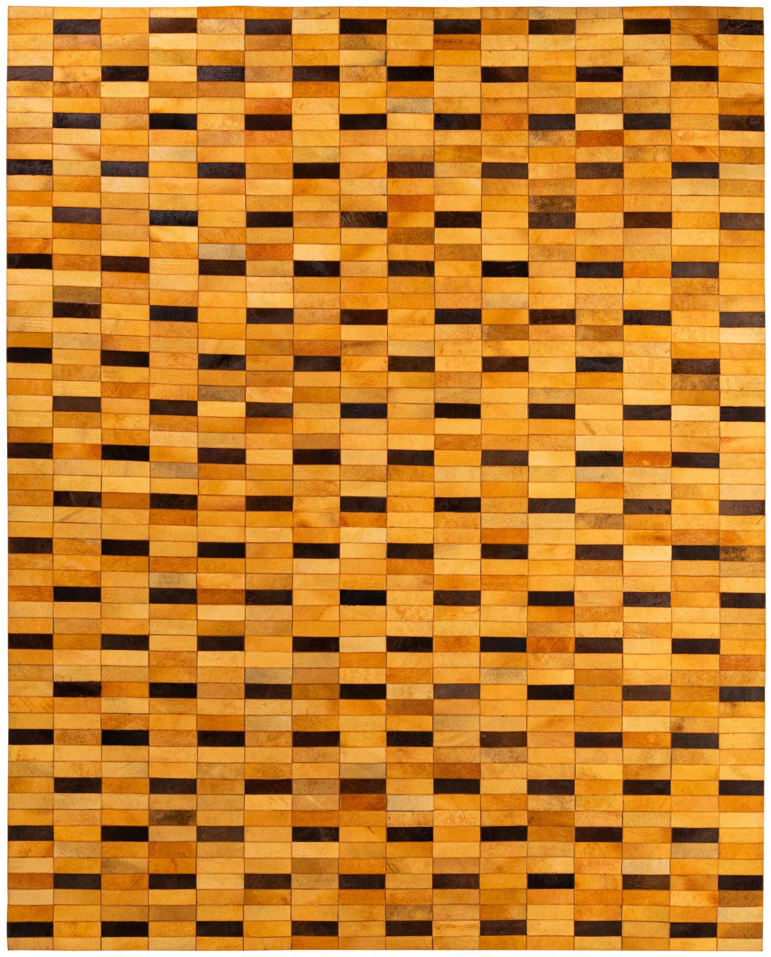 8' 1 x 10' 1 Cowhide - Patchwork Rug