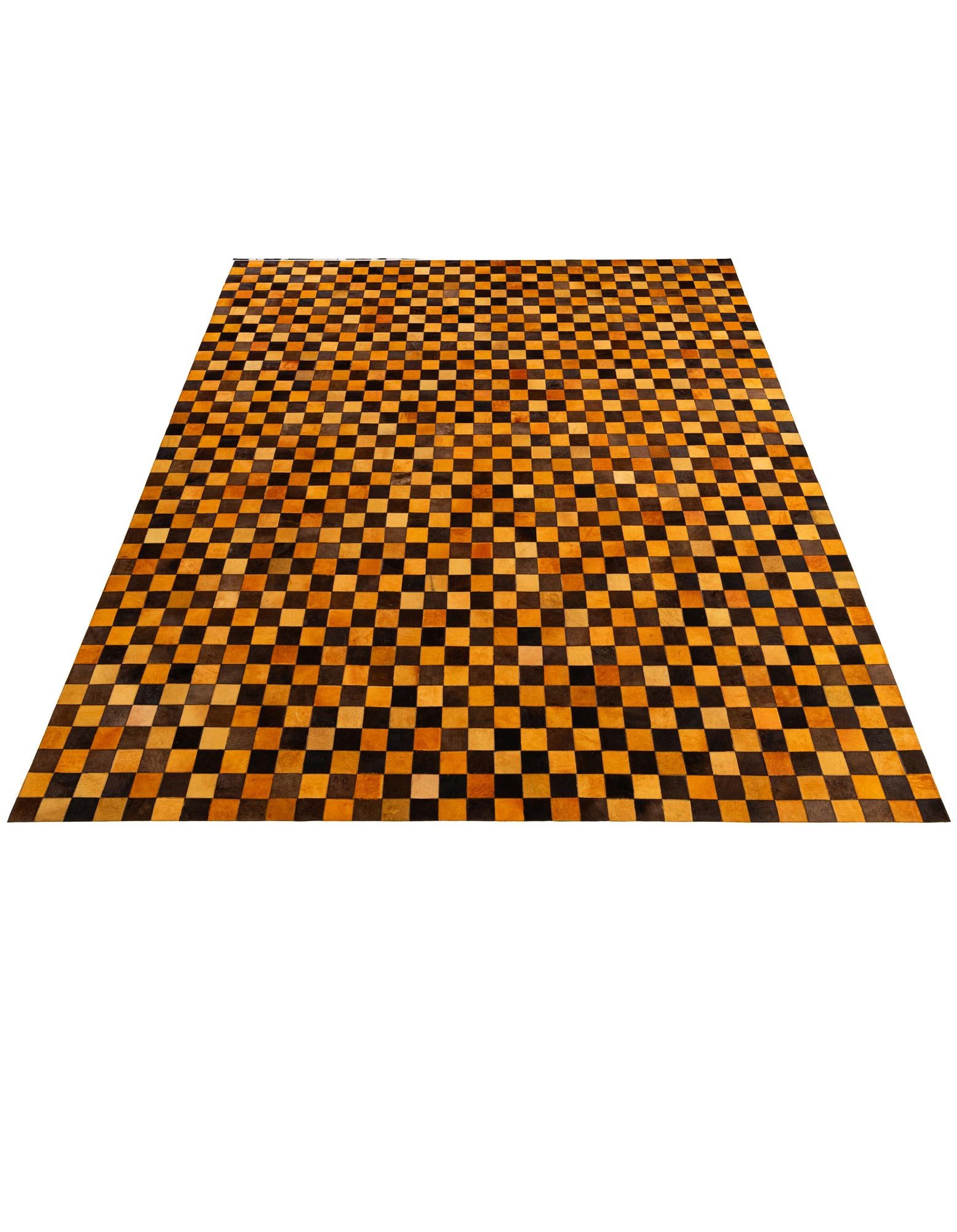 8' 2 x 10' Cowhide - Patchwork Rug