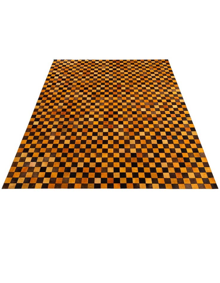 Detail image of 8' 2 x 10' Cowhide - Patchwork Rug