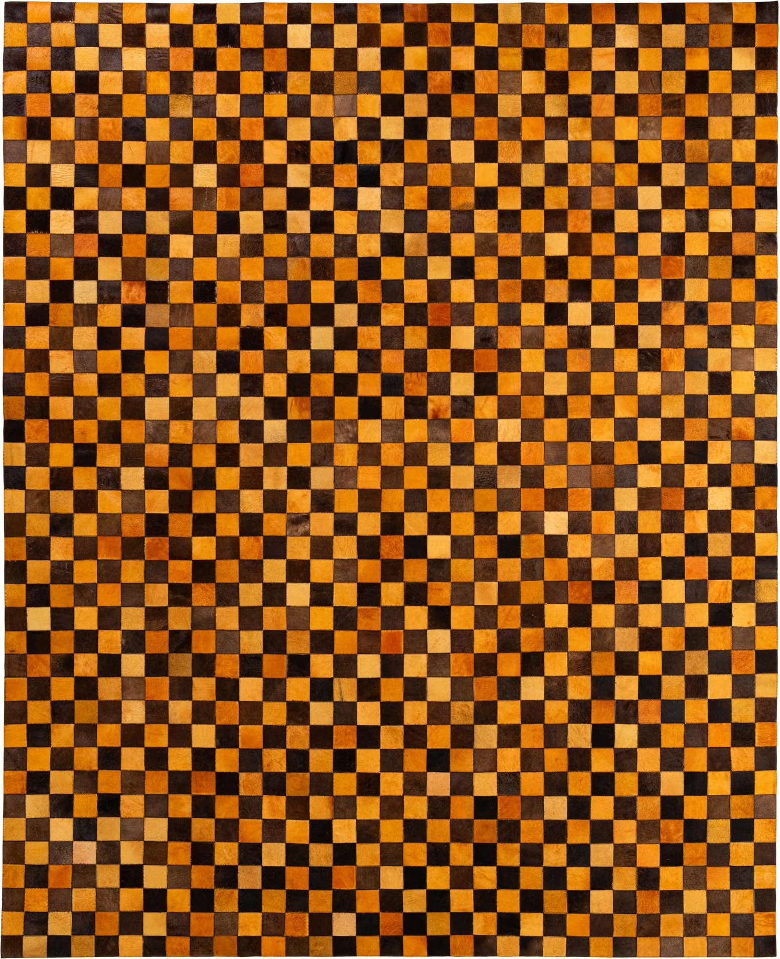 8' 2 x 10' Cowhide - Patchwork Rug