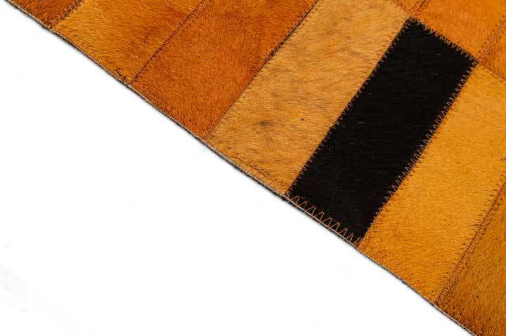 7' 11 x 9' 10 Cowhide - Patchwork Rug