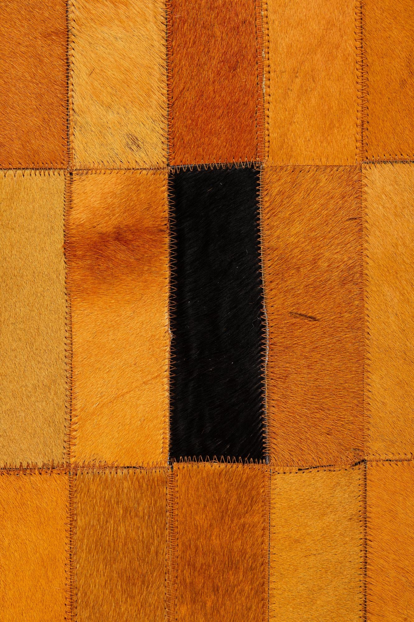 7' 11 x 9' 10 Cowhide - Patchwork Rug