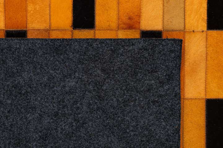 7' 11 x 9' 10 Cowhide - Patchwork Rug